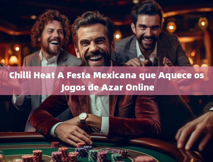 Chilli Heat A Festa Mexicana que Aquece os Jogos de Azar Online